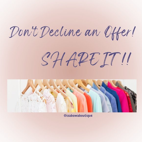 Don't Decline a Private offer   Share it instead!!! - Picture 1 of 1